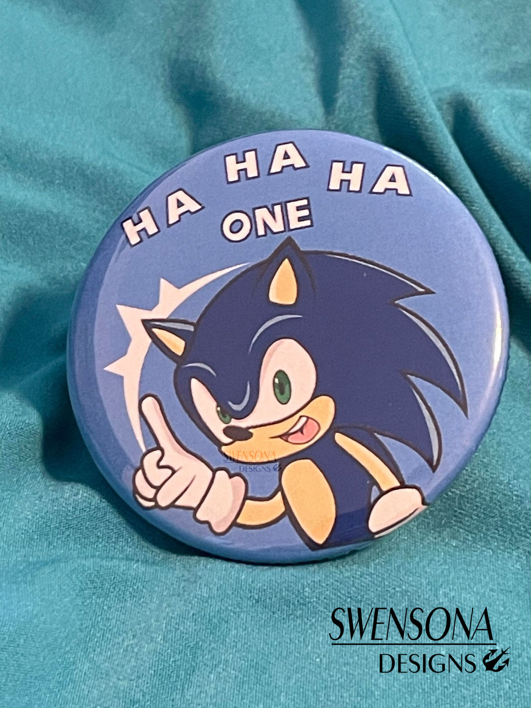Ha Ha Ha One Button Badge